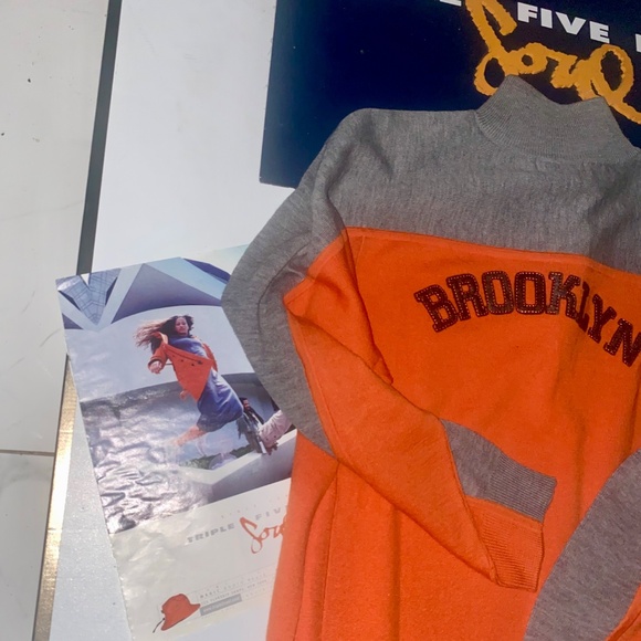 TRIPLE FIVE SOUL Vintage sweater Top SZ 3X - Picture 9 of 12